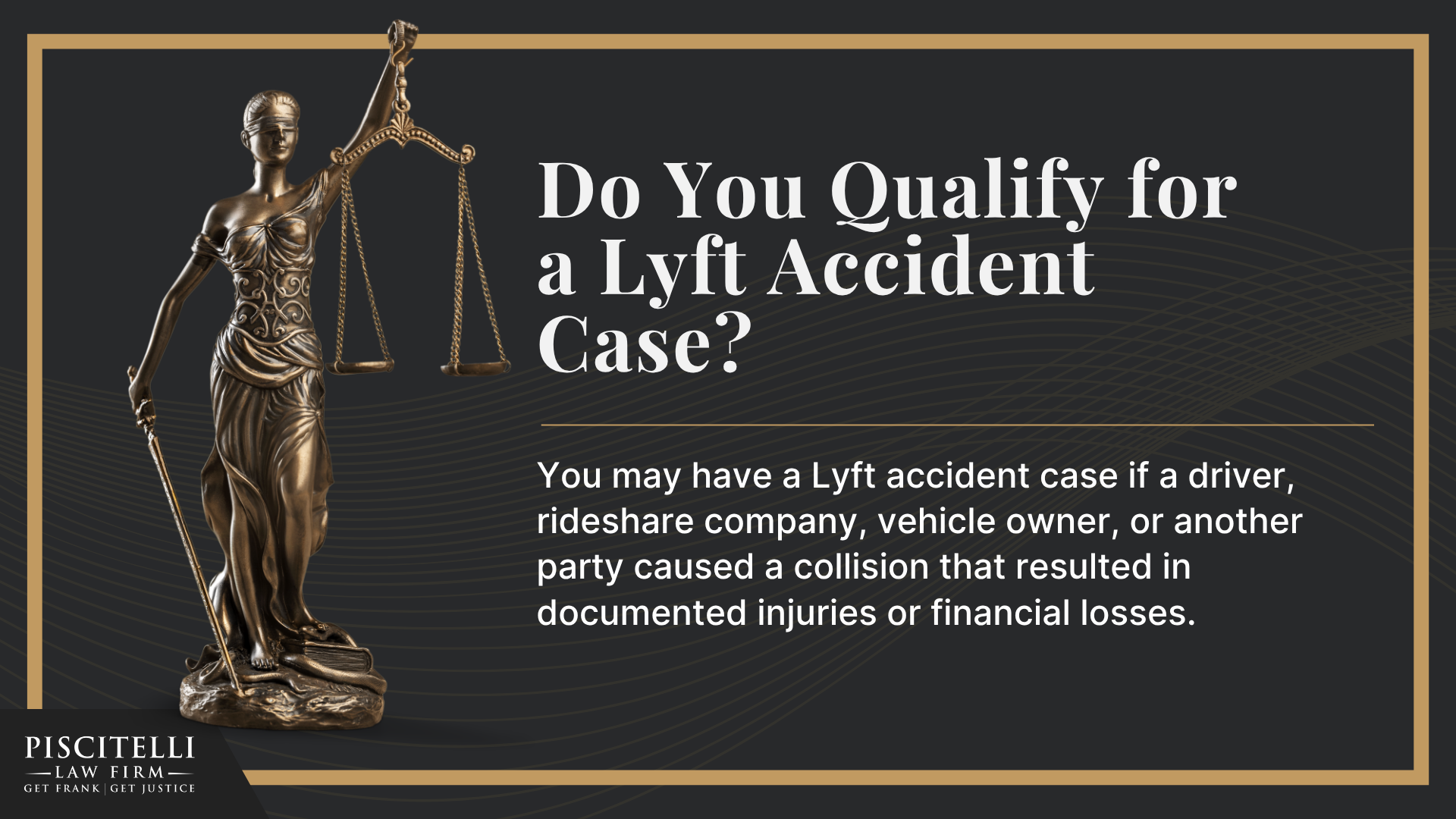 Why Cleveland Lyft Accident Claims Are Different From Other Car Accident Claims; How Lyft Insurance Works After an Accident in Cleveland; Common Causes of Lyft Accidents in Cleveland; Common Injuries After a Lyft Accident; Who Can Be Held Liable for a Lyft Accident in Cleveland; Do You Qualify for a Lyft Accident Case