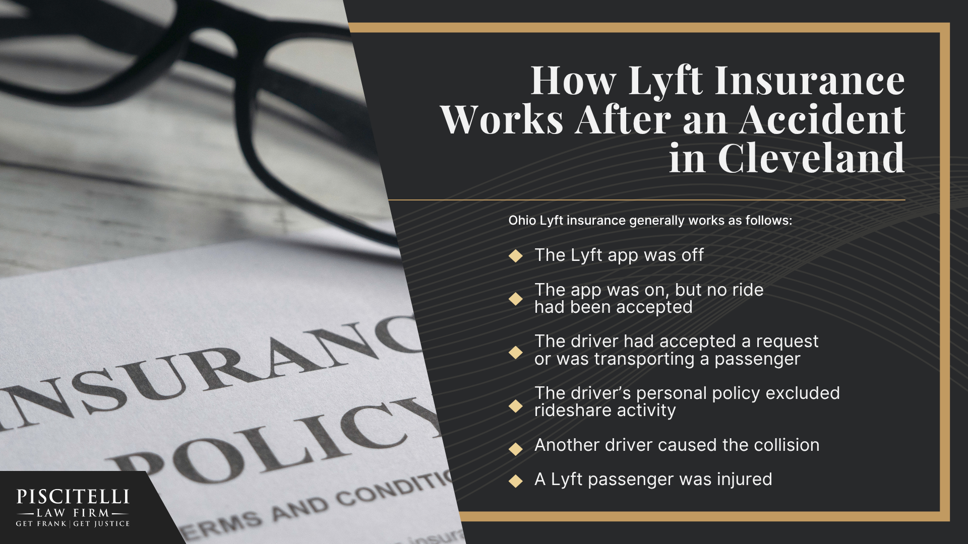 Why Cleveland Lyft Accident Claims Are Different From Other Car Accident Claims; How Lyft Insurance Works After an Accident in Cleveland