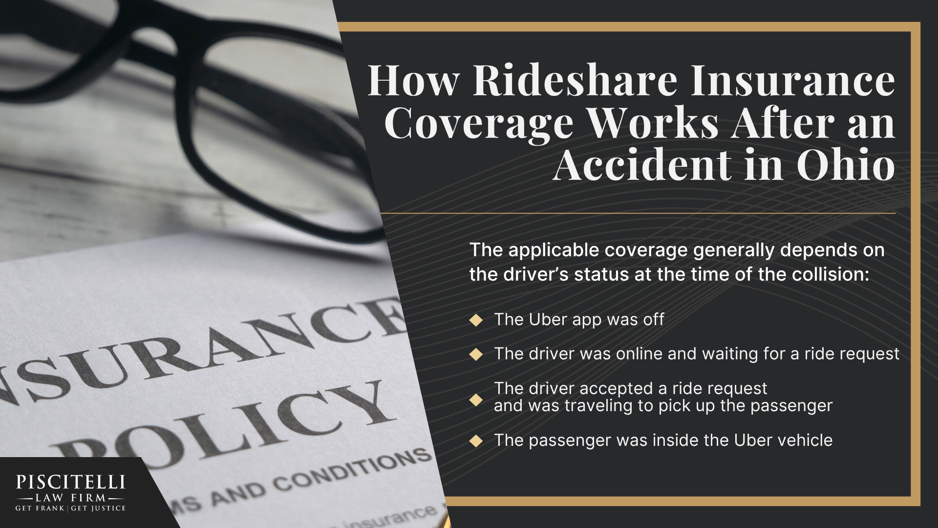 Understanding Uber Accidents in Mentor, Ohio; Common Places Uber Accidents Can Happen in Mentor and the Surrounding Area; Why Uber Accident Claims are Different from Ordinary Car Accident Cases; How Rideshare Insurance Coverage Works After an Accident in Ohio