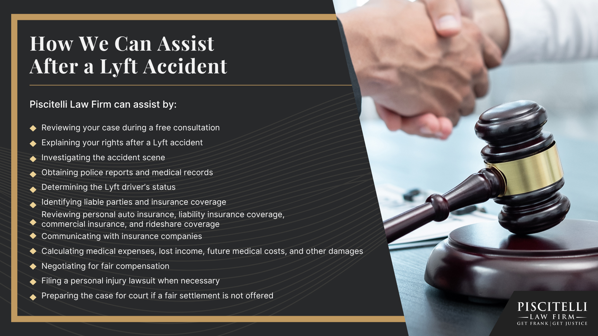 Lyft Accidents in Mentor Can Create Complicated Injury Claims; How Lyft Insurance Works After a Mentor Accident; Common Causes of Lyft Accidents in Mentor; Common Injuries After a Lyft Accident; Who Can Be Held Liable for a Lyft Accident in Mentor; Evidence in Mentor Lyft Accident Cases; How We Can Assist After a Lyft Accident