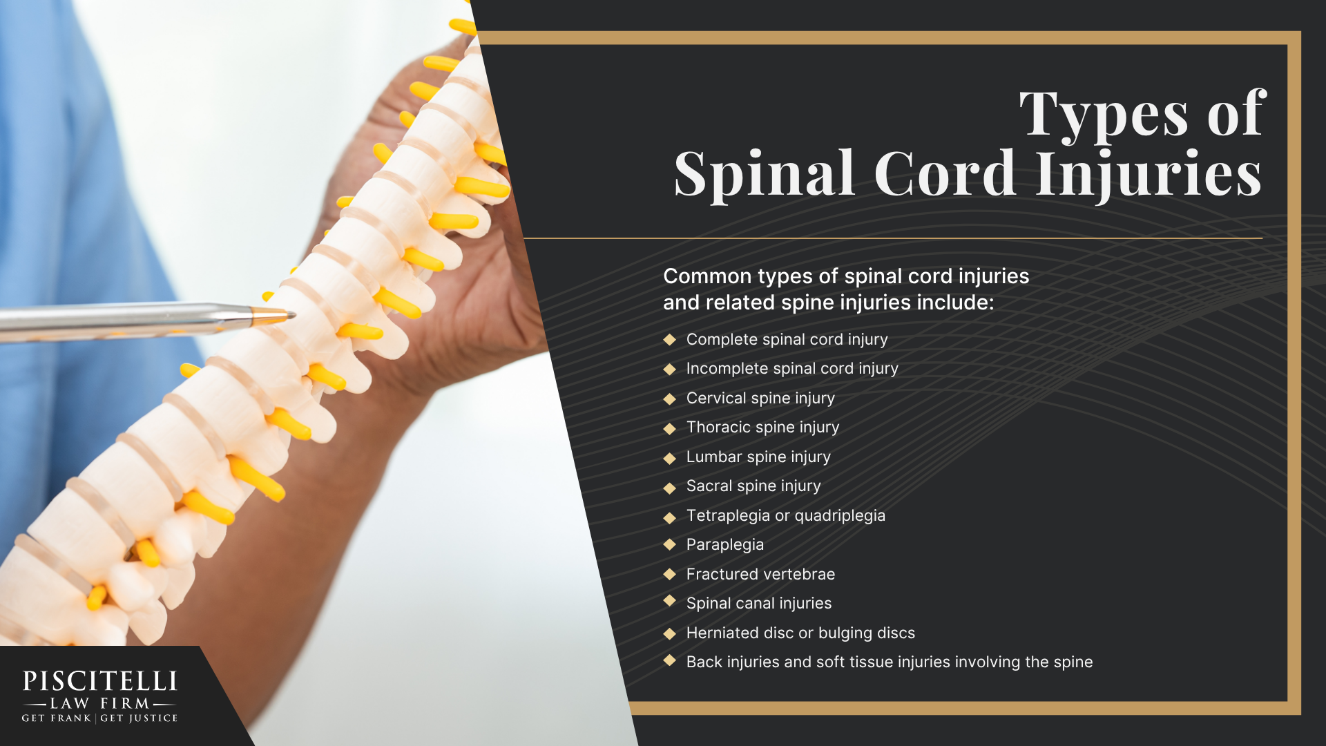 What is a Spinal Cord Injury; Types of Spinal Cord Injuries